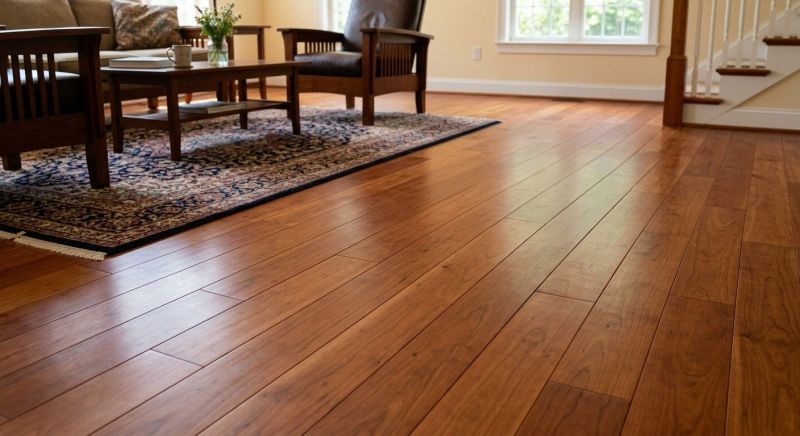 Cherry Floor Installation in Gilbert, AZ