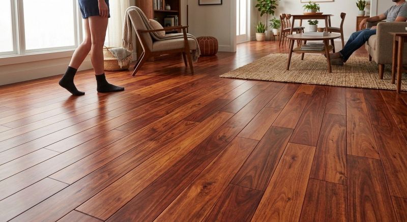 Cherry Floor Installation in Sun City West, AZ
