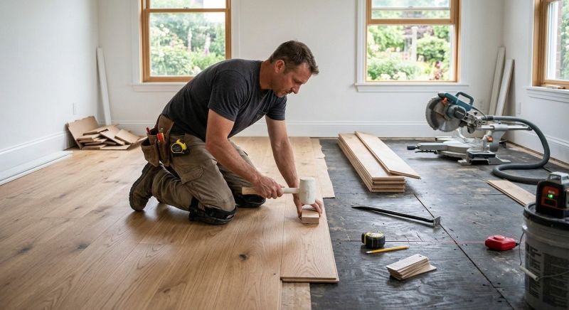 Hardwood Floor Installation in Laveen, AZ