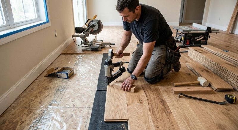 Hardwood Floor Installation in Mesa, AZ