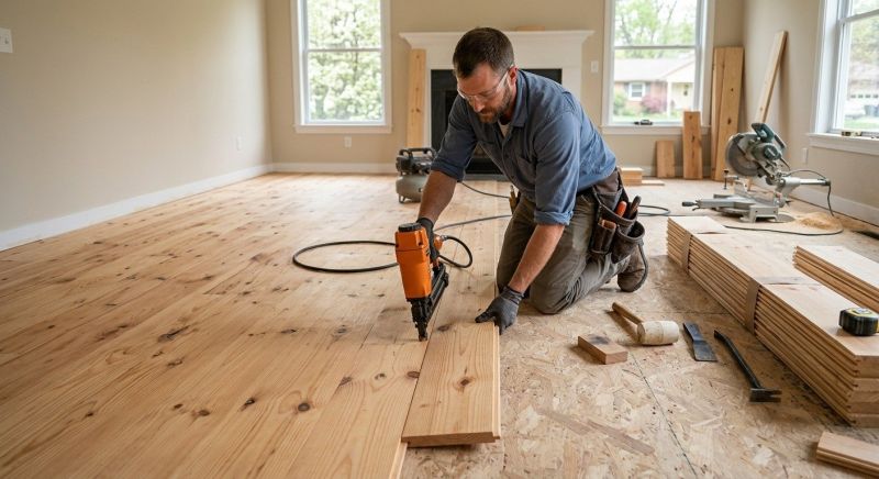 Hardwood Floor Installation in Mesa, AZ