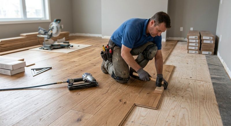 Hardwood Floor Installation in New River, AZ