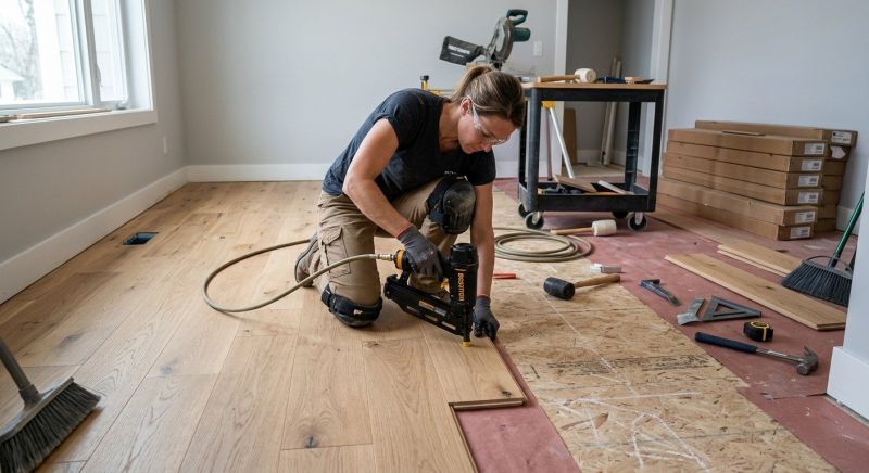 Hardwood Floor Installation in Tempe, AZ