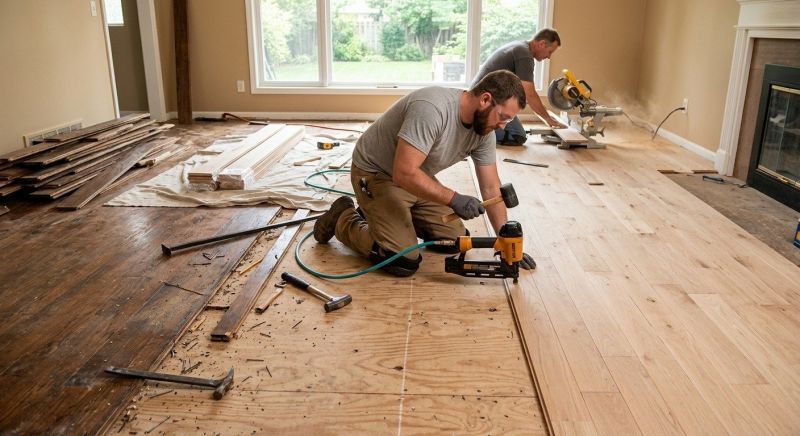 Hardwood Replacement in Peoria, AZ