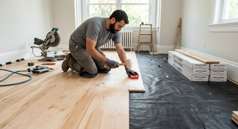 Maple Flooring Installation in Fountain Hills, AZ
