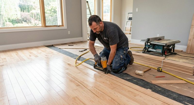 Maple Flooring Installation in Rio Verde, AZ
