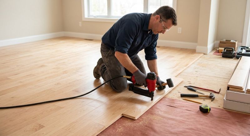 Maple Flooring Installation in Surprise, AZ