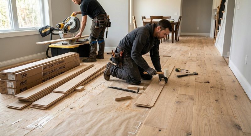 Oak Floor Installation in Avondale, AZ