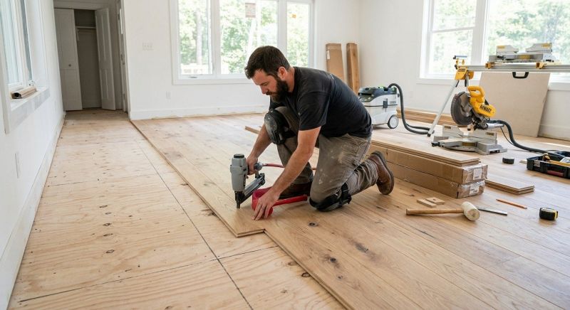 Oak Floor Installation in Glendale, AZ