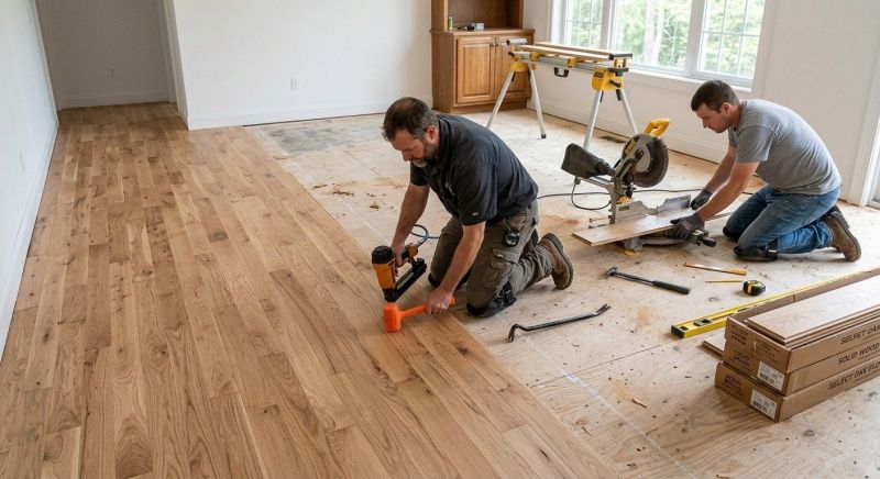 Oak Floor Installation in Maricopa County, AZ