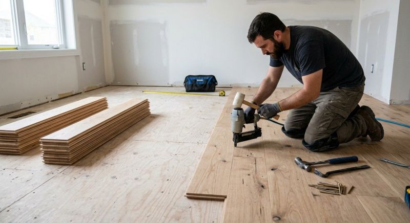 Oak Floor Installation in Peoria, AZ