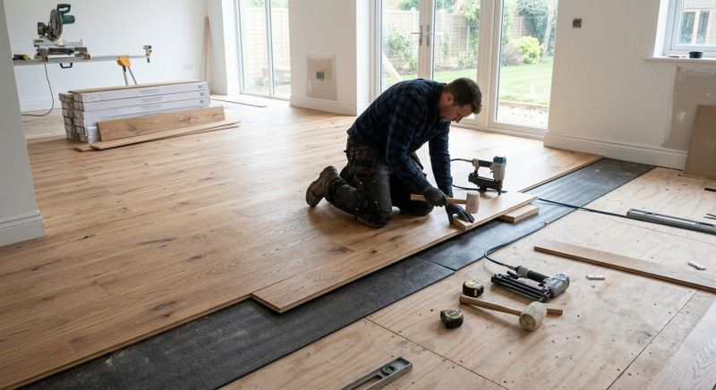 Oak Floor Installation in Tempe, AZ