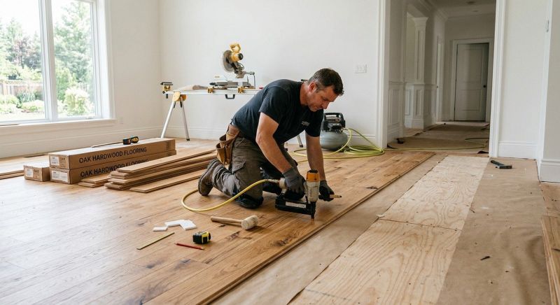 Oak Floor Installation in Tempe, AZ